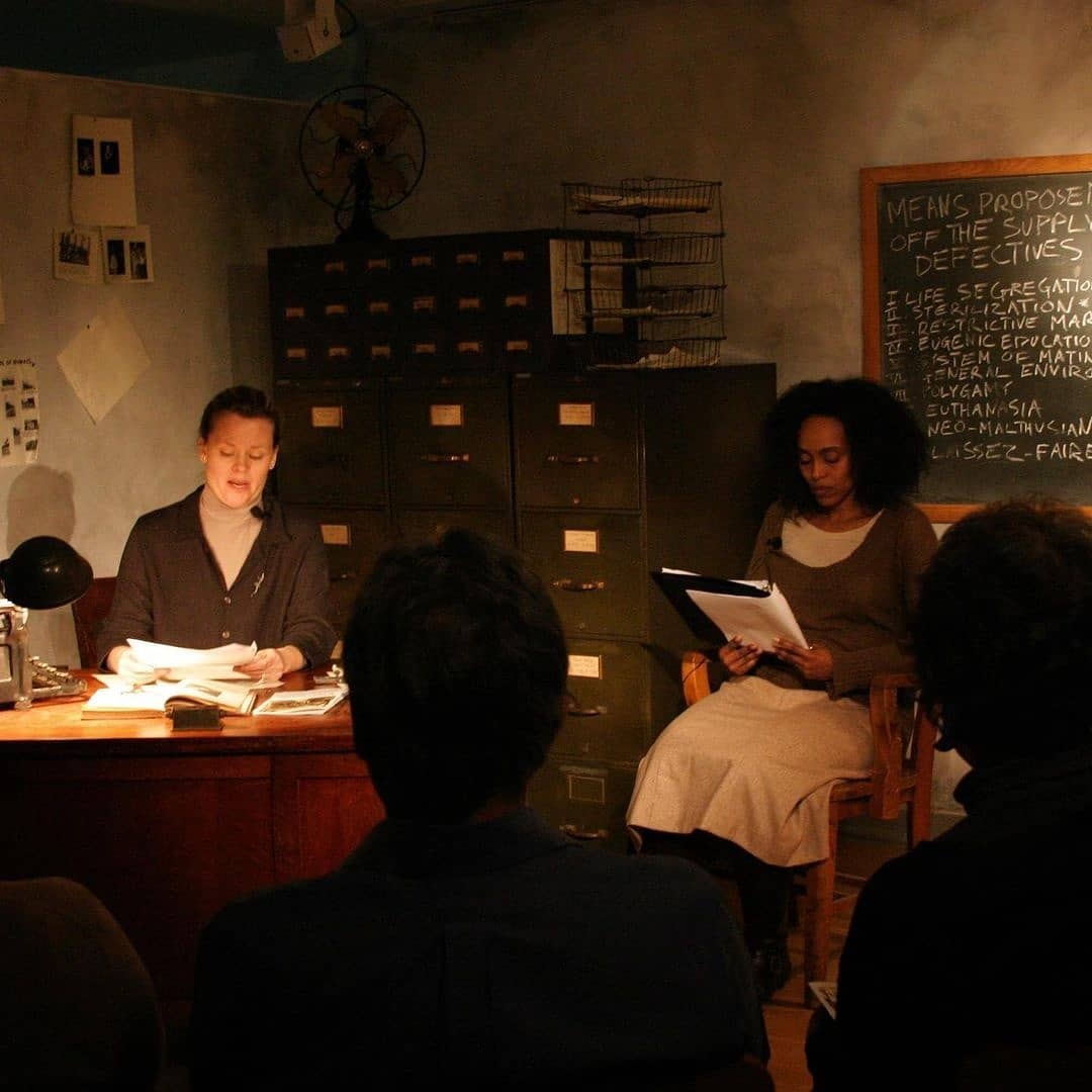 Antu Yacob and Stina Nielsen in The Haunted Files by Judy Tate and Michael Slade