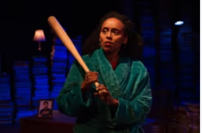 Antu Yacob as Helen in The Assignment at Luna Stage